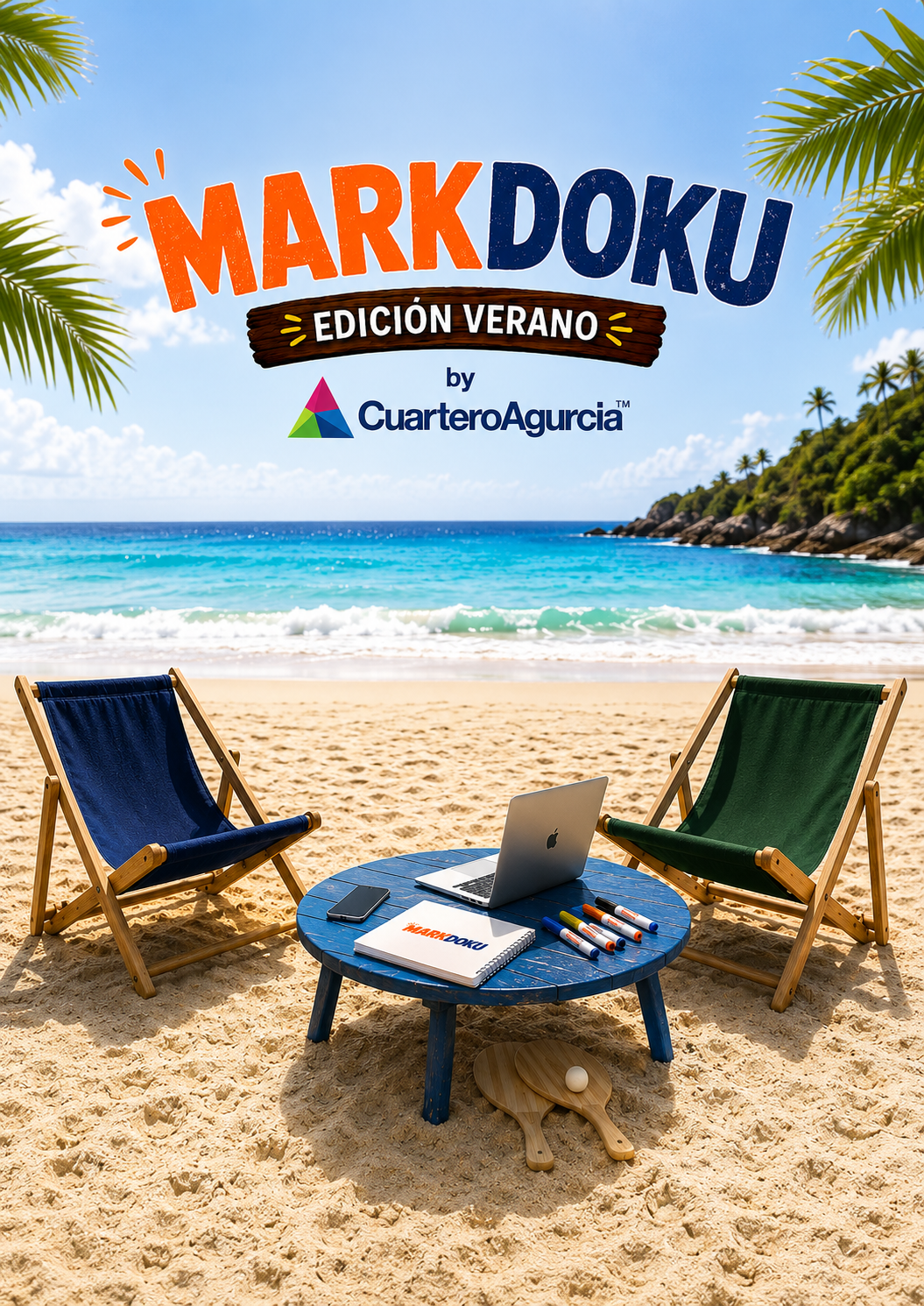 Portada de MARKDOKU Edición Verano, Top 10 en ventas en Amazon en Redes sociales y empresas